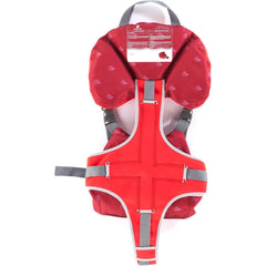 Level Six puffer back and three-piece collar demonstrating head support