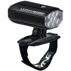 LEZYNE Helmet Micro Drive Pro front view showing compact 1000-lumen beam for clear visibility