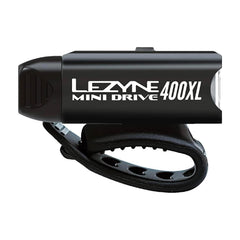 LEZYNE mounting strap and bracket displayed for fast, secure handlebar attachment