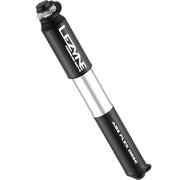 LEZYNE pump front view showing compact CNC aluminum body and durable finish