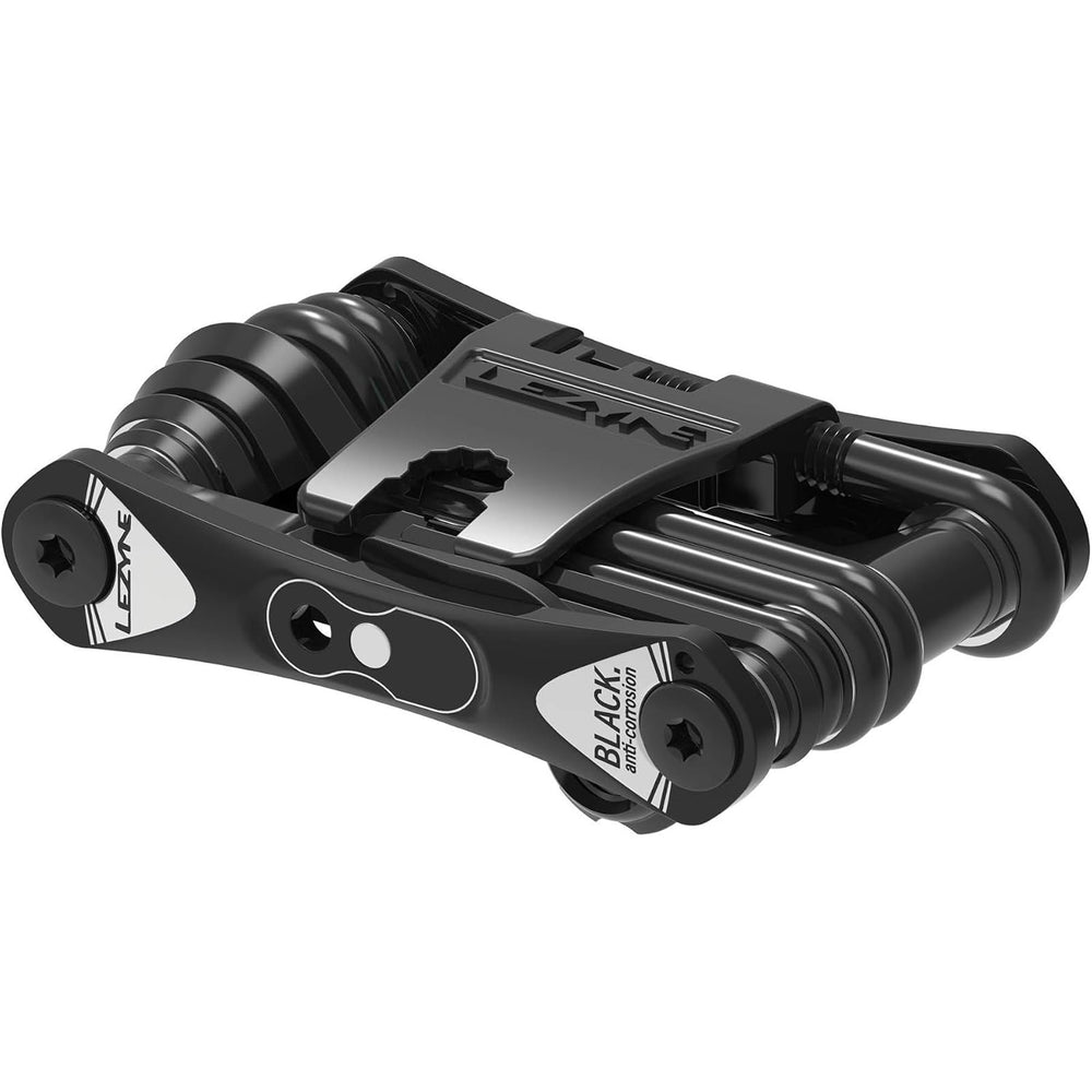 LEZYNE RAP II front view showing compact folded tool and benefits of portability