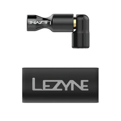 LEZYNE Trigger Drive close-up of CNC aluminum texture and neoprene sleeve for safe grip