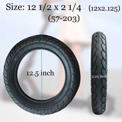 Libereco close-up of tire tread highlighting anti-slip zigzag grooves for grip