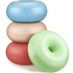 Libima front view of four macaron-colored chairs showing set and pump benefits