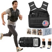 Lifepro FlexVest front view showing secure fit and balanced load, improves posture
