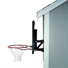 LIFETIME bracket installed on a wall/roof example highlighting adaptable mounting locations