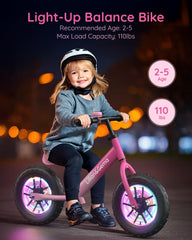 Lilian&Gema adjustable seat and handlebar close-up for growing child fit
