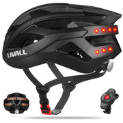 LIVALL BH60SE Neo front view showing integrated LEDs for safer visibility
