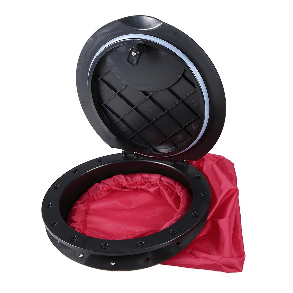 Lixada front view of deck plate showing low-profile fit and secure closure