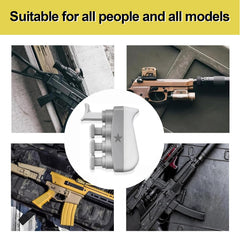 LJDTTXS close-up of adjustable resistance module demonstrating 4–12 lb settings for precision