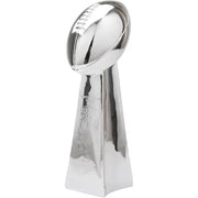LNGODEHO front view of chrome trophy showing authentic shape and display appeal