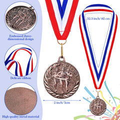Loetere close-up of medal face detail, clear engraving and high-gloss finish