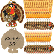 Loetere front view medal showing turkey design and festive appeal