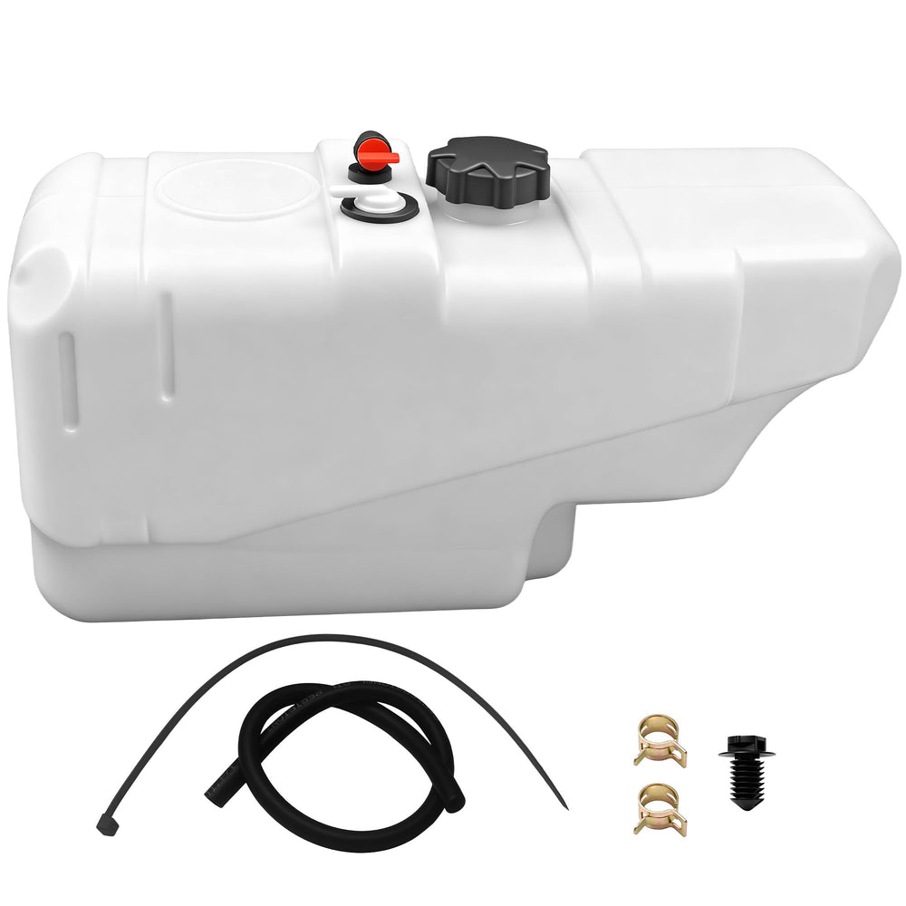LOSTAR front view gas tank showing fitment and mounting points for easy installation
