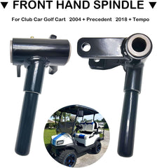 LOSTAR spindle installed on a Club Car front suspension demonstrating restored steering performance