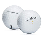 LostGolfBalls Titleist Velocity 50-pack front view showing value and condition