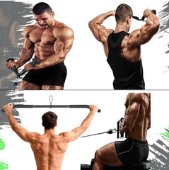 Lovind tricep rope highlighting knots and length for control