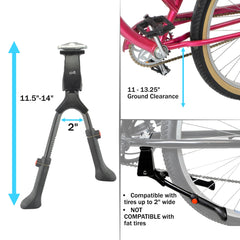 Lumintrail closeup of push-button latch for quick adjustable height setting