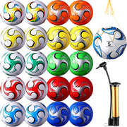 Lunmon front pack showing 20 balls and pump for easy team setup