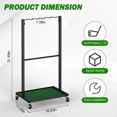 Luplom artificial grass base cushioning shafts and preventing scratches