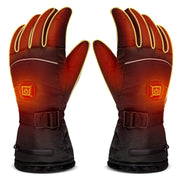 LUWATT front view of heated gloves showing overall design and warmth benefit