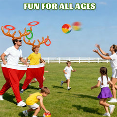 Person wearing LuxDuo granny pants in motion creating laugh-out-loud party moments