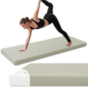 MABOZOO front view full mat showing length and clean edges for versatile practice