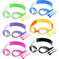 Macarrie front packaging showing six candy-colored goggles and box, easy family sharing
