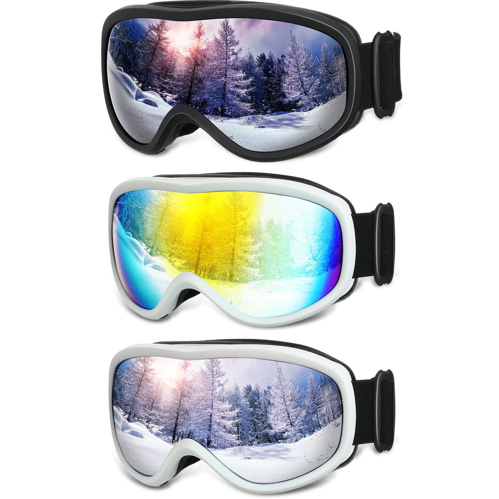 Macarrie front view of three pairs showing style variety and convenient set