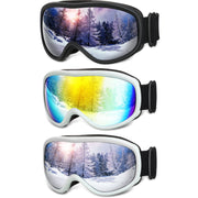 Macarrie front view of three pairs showing style variety and convenient set