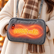 Mageloly front pouch showing soft fleece and compact design for portable warmth