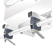 MAGMA T10-680 front view mounted with rectangular grill showing secure hold and stability