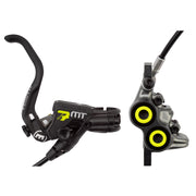 Magura MT7 HC front assembly showing lever and hose, clear control for riders