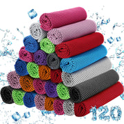 Maitys front packaging showing full 200-piece colorful towel set and bulk value