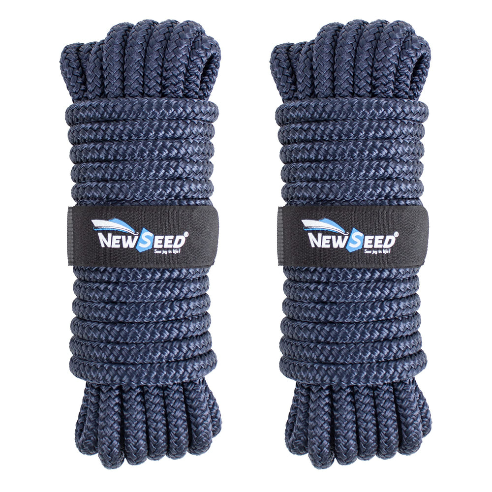 MALZE NEWSEED front packaging showing two navy blue dock lines and labels for quick identification and protection