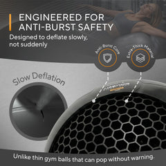 MANTRA SPORTS close-up of frosted non-slip texture for secure grip