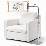 MARGAR front view workstand showing sturdy metal frame and stability