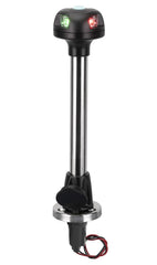 MARINE SYSTEM front view bow light showing red and green LEDs, improves night visibility