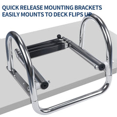 Marinebaby close-up welds on stainless steel tubing for long-lasting corrosion resistance