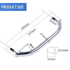 Marinebaby 12-inch scale comparison showing compact length and fit