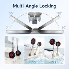 marinexplore pneumatic tire detail with tread, improved traction on sand