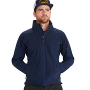 Marmot Alsek jacket front view showing athletic fit and zip pockets for everyday protection