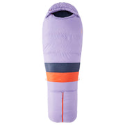 Marmot Teton front view showing full bag and shape for comfortable sleep