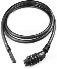 MARQUE front view of locked cable showing secure closure and portability