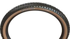 Maxxis Minion DHF tread pattern detail delivering mixed-terrain grip