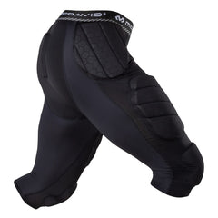 McDavid hip pad detail showing protective foam and anatomical fit