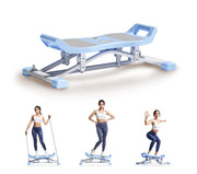 McKesse front view showing full machine and compact workout benefit