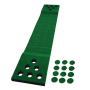 MD Sports front view of full 100 inch putting mat for portable play