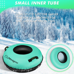 Meagoo inner cushioned seat detail offering added comfort and support