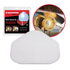 MEGAWARE KEELGUARD front view showing full bow coverage and protective edge